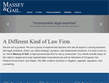Tablet Screenshot of masseygail.com